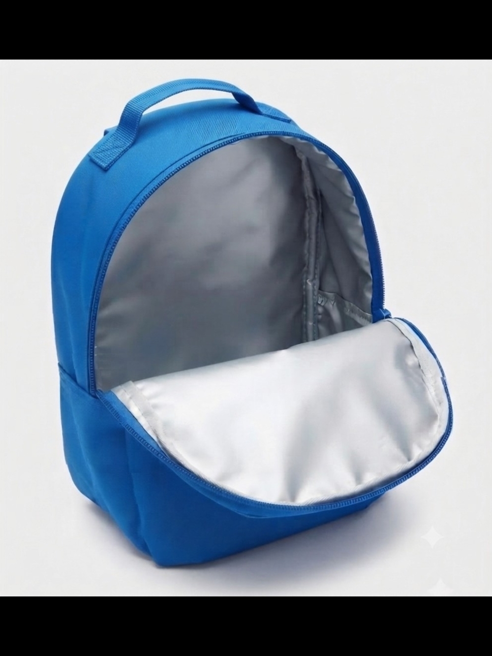 Nike Kids Blue Backpack with Multicolor Patches - Picture 3 of 3